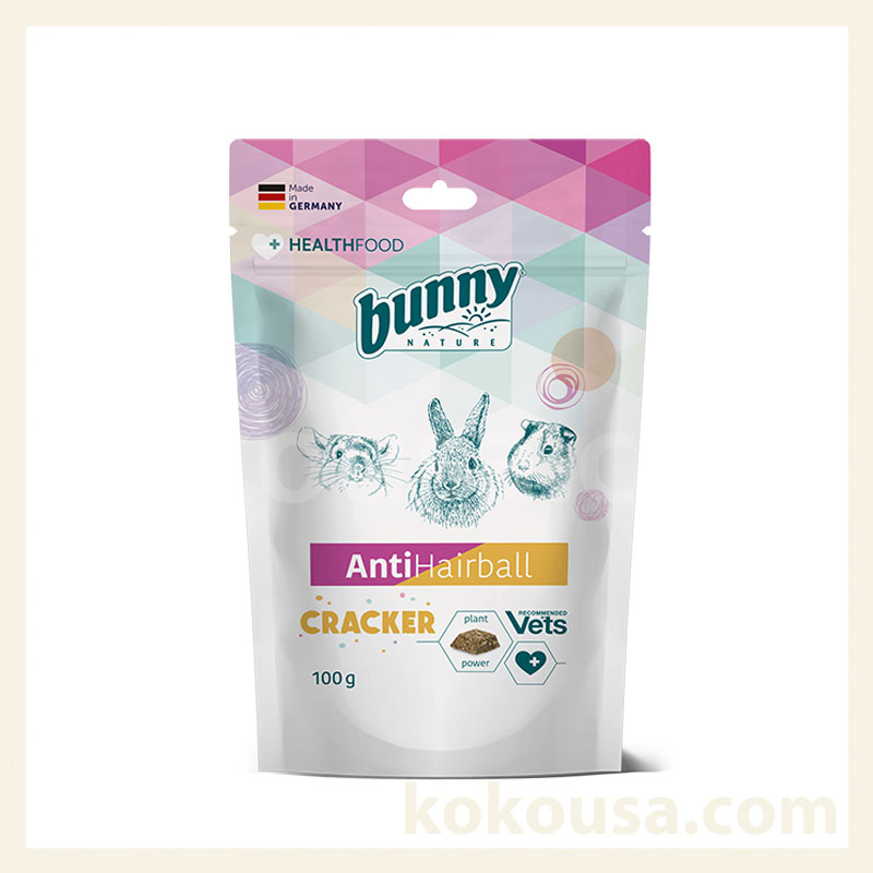 bunnyNATURE バニーネイチャー アンチヘアーボール クラッカー 100g