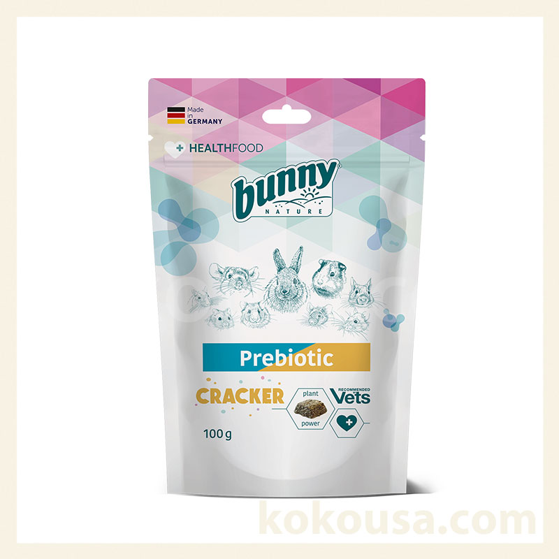 bunnyNATURE バニーネイチャー プレバイオティクス（腸活）クラッカー 100g（消化クラッカー）