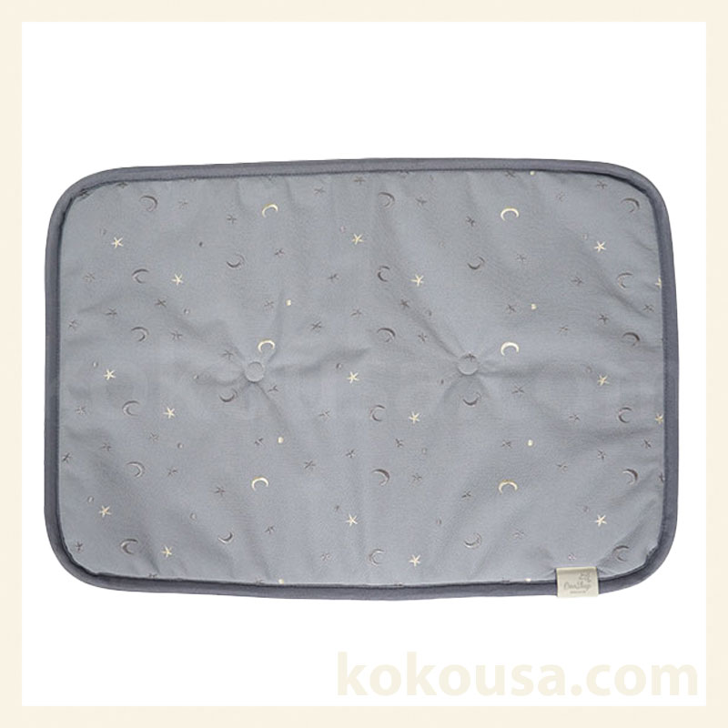 接触冷感 抗菌 防臭 クールキルトマット リバーシブル 星空