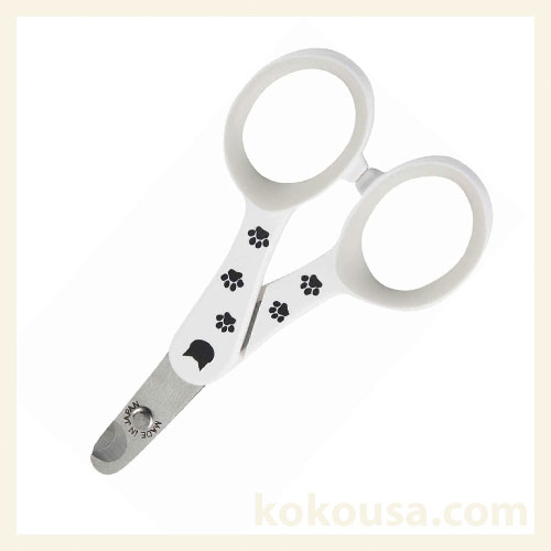 ストレスなくスパッと切れる猫用爪切り