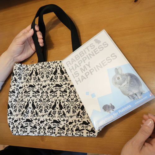 RABBITS HAPPINESS  A5クリアファイル 
