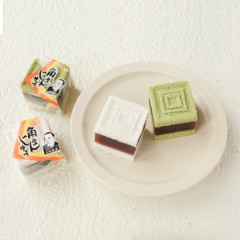 角まんじゅう(白・抹茶１０個入)