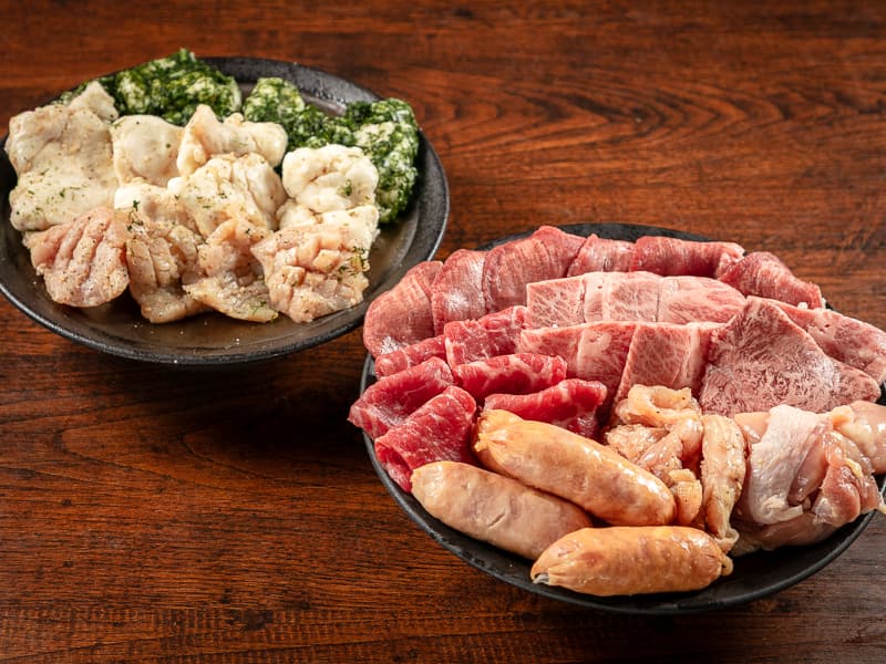 黒松焼肉◆国産黒毛和牛梅コース