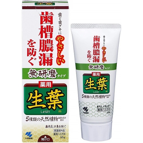 生葉ｍ　無研磨タイプ　【95g】(小林製薬)