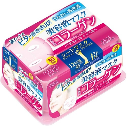 クリアターン　コラーゲンエッセンスマスク　（３０回分）　【コーセーコスメポート】　「(○)店舗取置可」