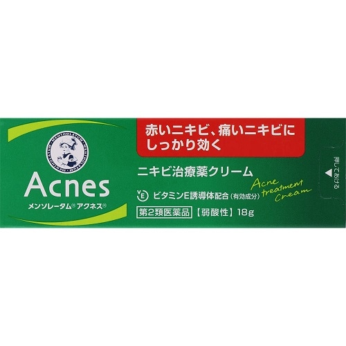 【第2類医薬品】メンソレータムアクネスニキビ治療薬　【１８ｇ】(ロート製薬)