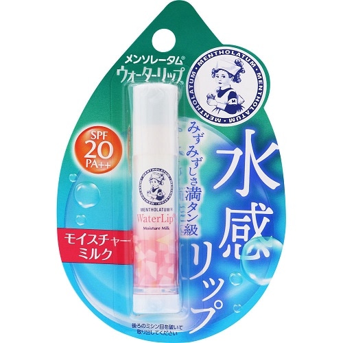 メンソレータム　ウォーターリップ　モイスチャーミルク　４．５ｇ　（ロート製薬）　【リップクリーム】