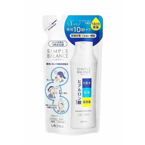 シンプルバランス　うるおいローション　つめかえ用　【200mL】(ウテナ)