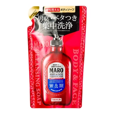 MARO(マーロ)　全身用クレンジングソープ 詰め替え【380ml】（ストーリア）　「(○)店舗取置可」
