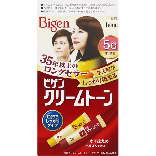 ビゲン　クリームトーン　５Ｇ　【40g+40g】(ホーユー)　