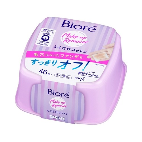 花王　ビオレ　メイク落とし　ふくだけコットン　【46枚入】(花王)　