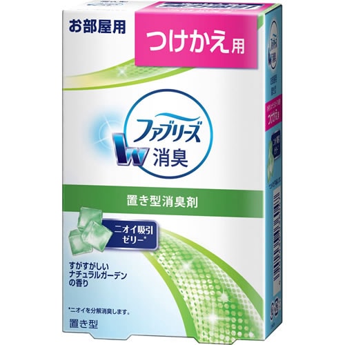 置き型ファブリーズ　お部屋用　すがすがしいナチュラルガーデンの香り　つけかえ用　【130g】(P&G)　「(○)店舗取置可」