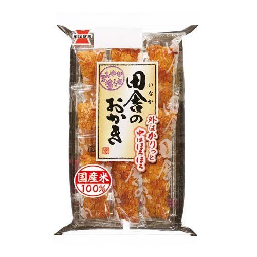 田舎のおかき　【9本×12袋】(岩塚製菓)　「(×)店舗取置不可」