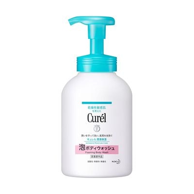 花王　キュレル　泡ボディウォッシュ　ポンプ【480ml】(花王)