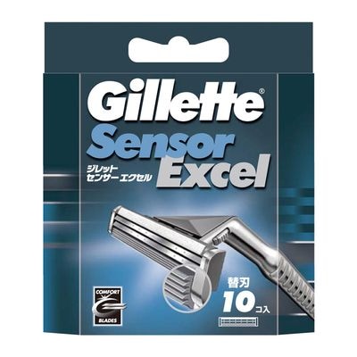 ジレット　センサーエクセル専用替刃【替刃１０個入】（Ｐ＆Ｇジャパン）