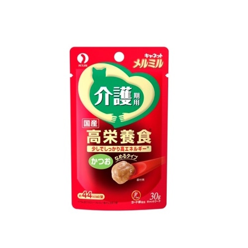 キャネット　メルミル　介護期用　かつお　【30g】(ペットライン)　「(○)店舗取置可」