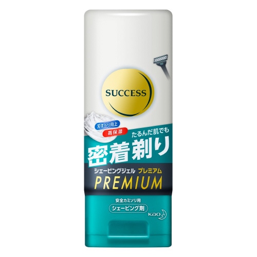 サクセス シェービングジェル プレミアム 【180g】(花王) 「(○)店舗取