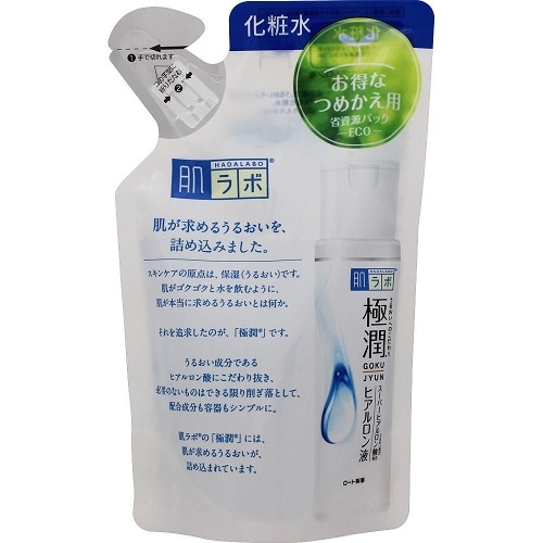 肌ラボ　極潤ヒアルロン液つめかえ　【170ml】(ロート製薬)　「(○)店舗取置可」