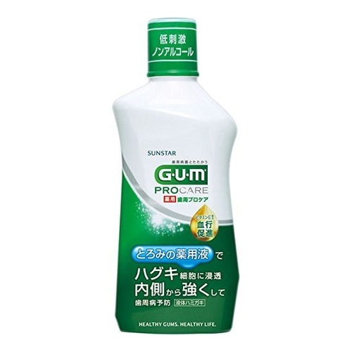 GUM(ガム) ACプロケアデンタルリンス 【420ml】(サンスター)