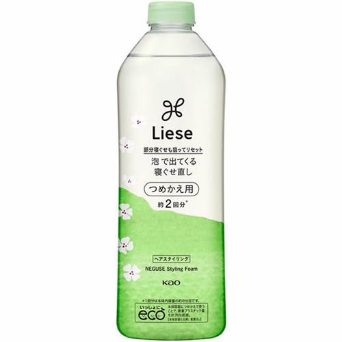 リーゼ　泡で出てくる寝ぐせ直し　つめかえ用　【340ml】(花王)　「(○)店舗取置可」