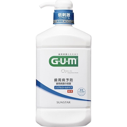 GUM(ガム) デンタルリンス ノンアルコールタイプ【960ml】(サンスター)