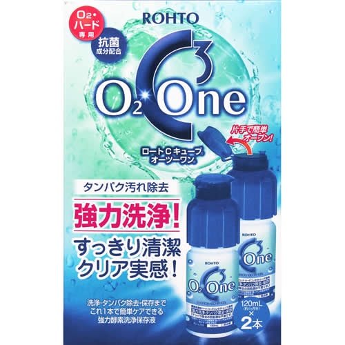 Ｃキューブ　Ｏ２ワン　【１２０ml Ｘ ２Ｐ】 (ロート製薬）