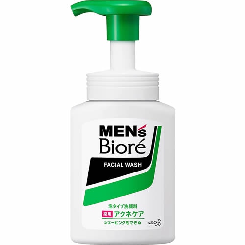 メンズビオレ　泡タイプ薬用アクネケア洗顔 本体　【150ml】(花王)