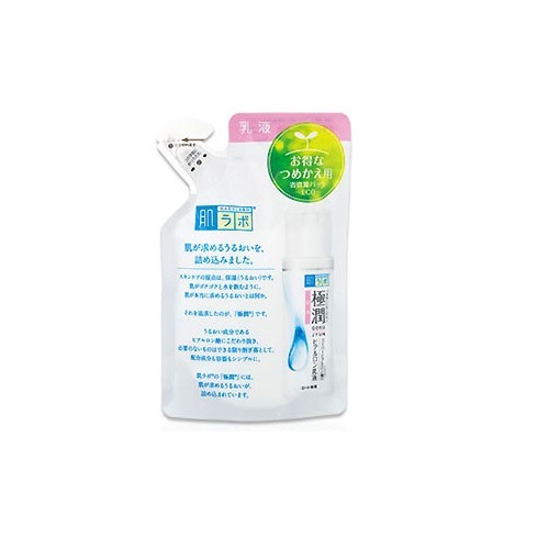 肌研極潤ヒアルロン乳液　つめかえ用【140mL】（ロート製薬）