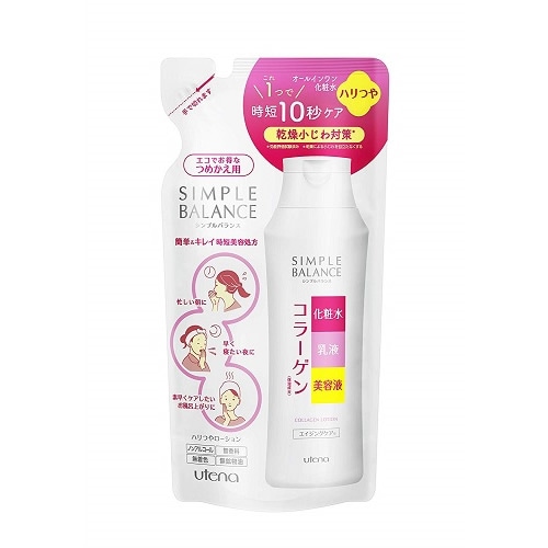 シンプルバランス　ハリつやローション　つめかえ用　【200ml】(ウテナ)