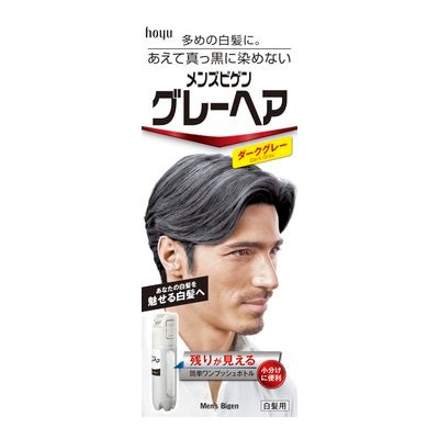 メンズビゲン　グレーヘア　ダークグレー【４０ｇ＋４０ｇ】　（ホーユー）