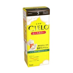 シエロ　ムースカラー　５　ブラウン（５０ｇ＋５０ｇ）　【ホーユー】　「(○)店舗取置可」
