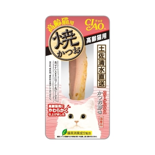 チャオ 焼かつお高齢猫用【1本】（いなばペットフード