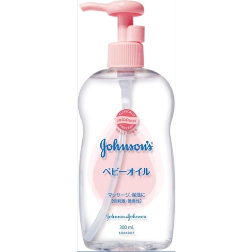 ジョンソン　ベビーオイル　微香性　【３００ｍｌ】（ジョンソン・エンド・ジョンソン）