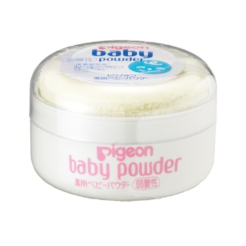 【医薬部外品】薬用ベビーパウダー イエローパフ付　【30ｇ】(ピジョン)　「(○)店舗取置可」
