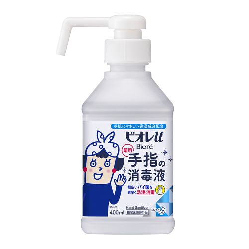 花王　ビオレｕ　手指の消毒液　　置き型　本体　400ml　