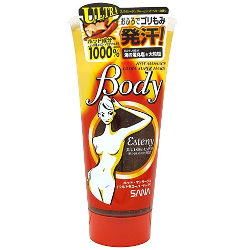 サナ　エステニー　ホット・マッサージュ　ウルトラスーパーハード　２４０ｇ　「(○)店舗取置可」