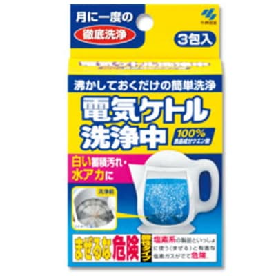 小林製薬　電気ケトル洗浄中　３包入　