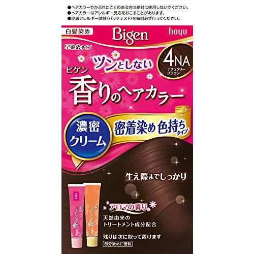 ビゲン　香りのヘアカラー　クリーム　５ＮＡ　深いナチュラリーブラウン　【1セット】(ホーユー)　「(○)店舗取置可」