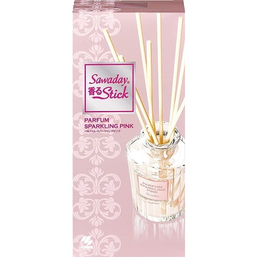 サワデー　香るスティック　パルファムスパークリングピンク　【70ml】(小林製薬)