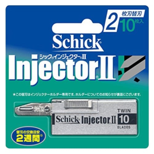 インジェクターＩＩ替刃【10枚入】（シック・ジャパン）　