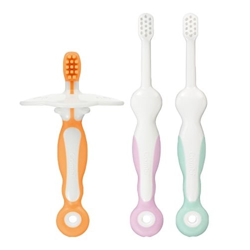 テテオ　はじめて歯みがき乳歯ブラシセット　【1セット】(コンビ株式会社)　「(○)店舗取置可」