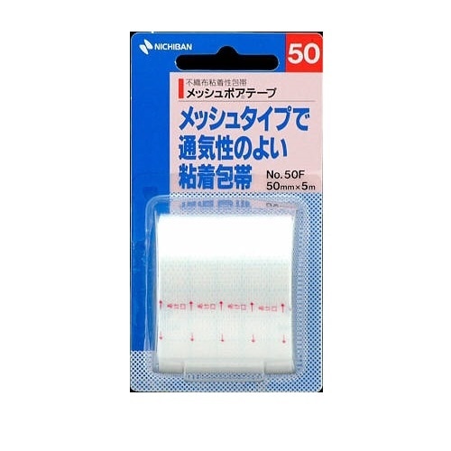 メッシュポアテープ　Ｎｏ．５０Ｆ【50mm ×　5m】（ニチバン）　