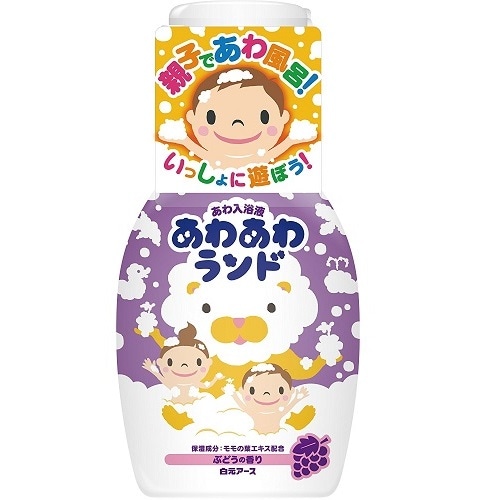 あわあわランド　ぶどうの香り　【300ml】(白元アース)　「(○)店舗取置可」