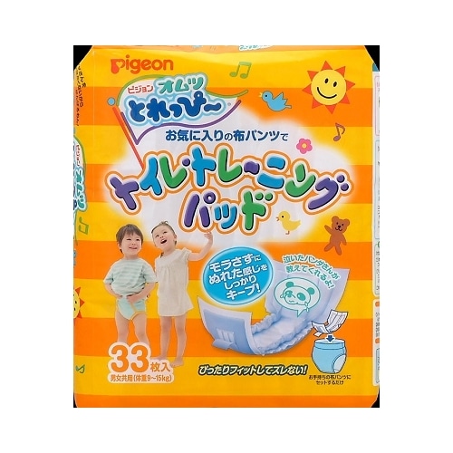 とれっぴートイレトレーニングパッド 【33枚】（ピジョン