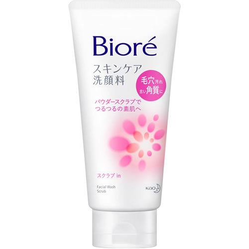 ビオレ　スキンケア洗顔料　スクラブイン　（130g）　【花王】　「(○)店舗取置可」
