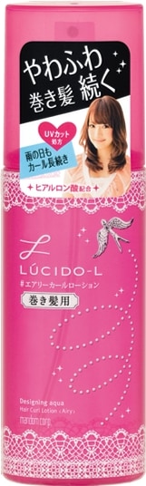 ルシードエルデザイニングアクア　エアリーカールローション　巻き髪用　【１８０ｍｌ】　（マンダム）　