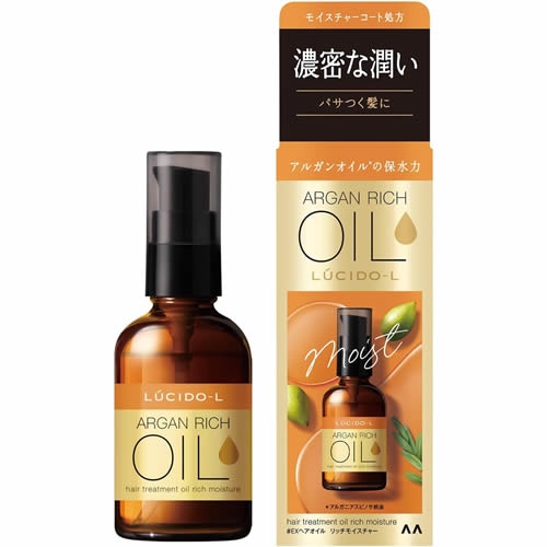 【得ダ値ＧＯＧＯ】ルシードエル　オイルトリートメント　＃ＥＸヘアオイル　リッチモイスチャー【６０ｍｌ】（マンダム）　「(○)店舗取置可」