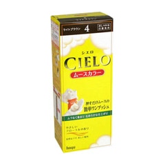 シエロ　ムースカラー　４　ライトブラウン　（５０ｇ＋５０ｇ）　【ホーユー】　「(○)店舗取置可」