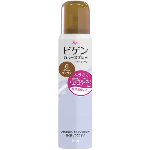 ビゲン　カラースプレー　６　自然な褐色　【82g】(ホーユー)　