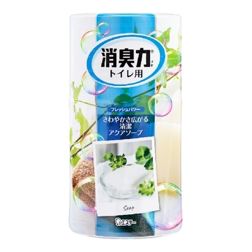 トイレの消臭力　アクアソープ　【400ml】(エステー)　「(○)店舗取置可」